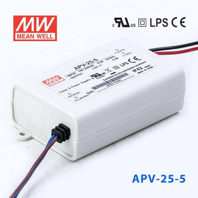 Mean Well APV-25-5 Power Supply 16W 5V
