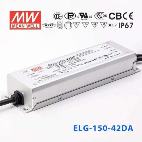 Mean Well ELG-150-42DA Power Supply 150W 42V - DALI 3.57A