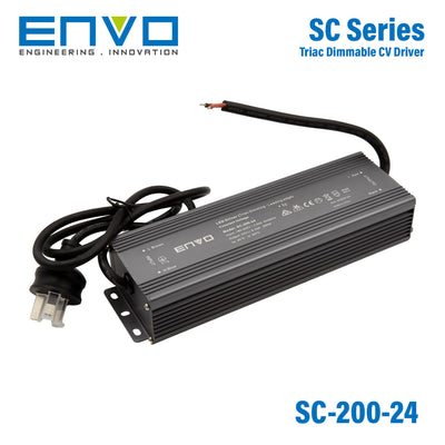Envo SC-200-24 Power Supply 200W 24V  - Triac dimmable 8.33A