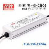 Mean Well ELG-150-C700A Power Supply 150W 700mA - Adjustable