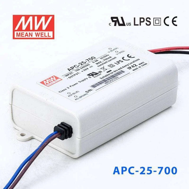 Mean Well APC-25-700 Power Supply 25W 700mA