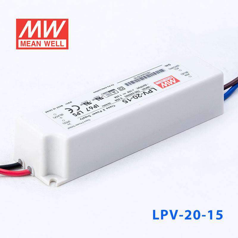 Mean Well LPV-20-15 Power Supply 20W 15V - PHOTO 1