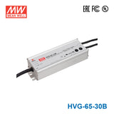 Mean Well HVG-65-30B Power Supply 65W 30V - Dimmable 2.17A