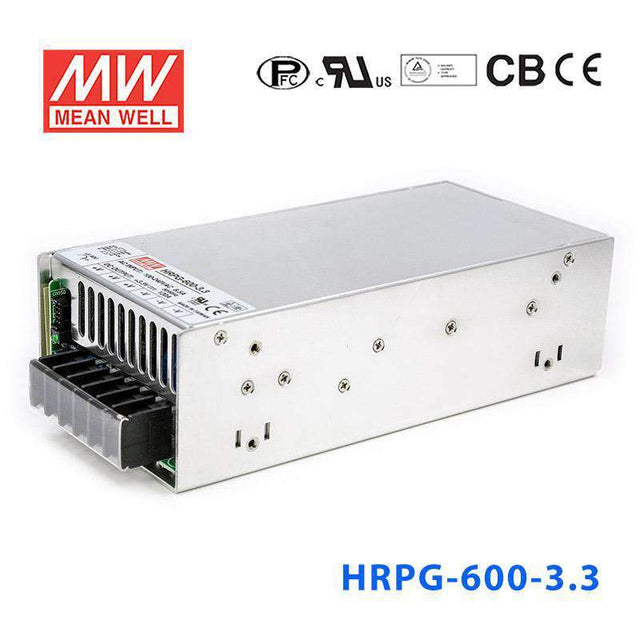 Mean Well HRPGG-600-3.3  Power Supply 396W 3.3V