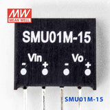 Mean Well SMU01M-15 DC-DC Converter - 1W - 10.8~13.2V in 15V out 67mA - PHOTO 2