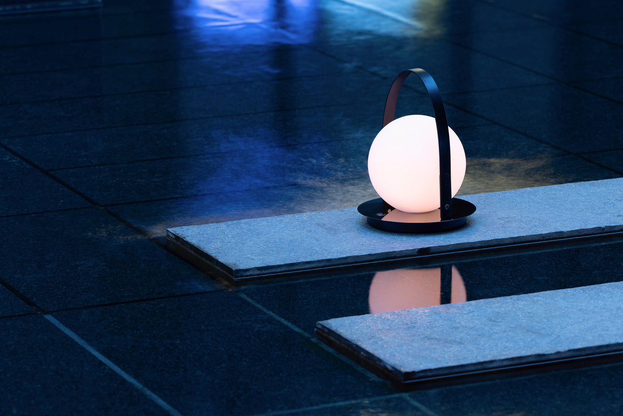 Pablo Table Bola Lantern Brass / Tan - PHOTO 16