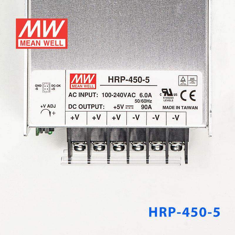 Mean Well HRP-450-5  Power Supply 450W 5V 90A - PHOTO 2