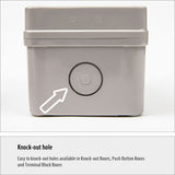 Boxco S-Series 80×250×85mm Plastic Enclosure, IP67, IK08, ABS, Transparent Cover, Screw Type - PHOTO 2