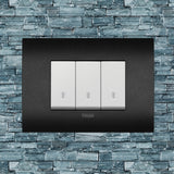 Vimar Arke Metal 3 Gang switch - Matt Graphite - 16A - PHOTO 4