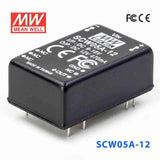 Mean Well SCW05A-12 DC-DC Converter - 5W 9~18V DC in 12V out