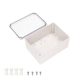 Boxco M-Series 180x255x125mm Plastic Enclosure, IP67, IK08, ABS, Transparent Cover, Screw Type - PHOTO 3