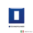 Vimar Plana Plate 1M Technopolymer Reflex Sapphire
