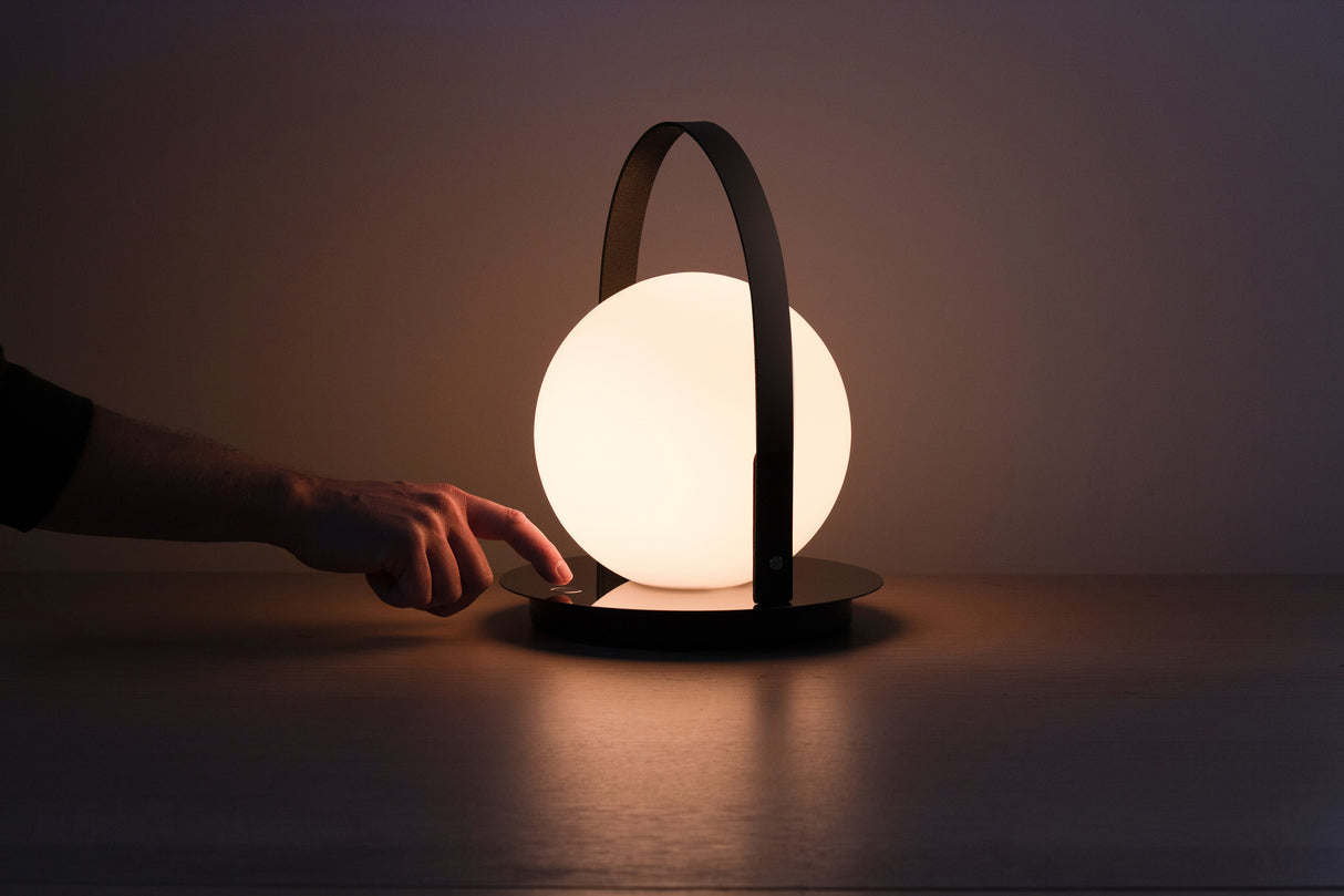 Pablo Table Bola Lantern Gunmetal / Black - PHOTO 20