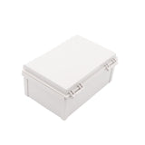 Boxco Q-Series 200x300x130mm Plastic Enclosure, IP67, IK08, ABS, Grey Cover, Hinge Type with Plate - PHOTO 3