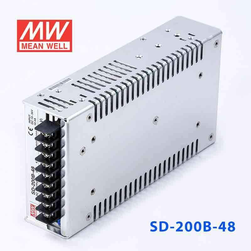 Mean Well SD-200B-48 DC-DC Converter - 201.6W - 19~36V in 48V out 4.2A - PHOTO 1