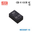 Mean Well MDS06F-15 Medical Grade DC/DC Converter 6W - 9-36V input, 15V output 400mA
