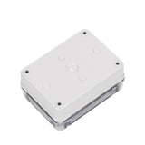 Boxco S-Series 80x110x45mm Plastic Enclosure, IP67, IK08, ABS, Transparent Cover, Screw Type - PHOTO 1