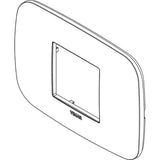 Vimar Arke Round Plate 2centrM Technopolymer Black - PHOTO 1