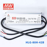 Mean Well HLG-80H-42B Power Supply 80W 42V - Dimmable - PHOTO 2