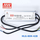 Mean Well HLG-80H-42B Power Supply 80W 42V - Dimmable 1.95A - PHOTO 2