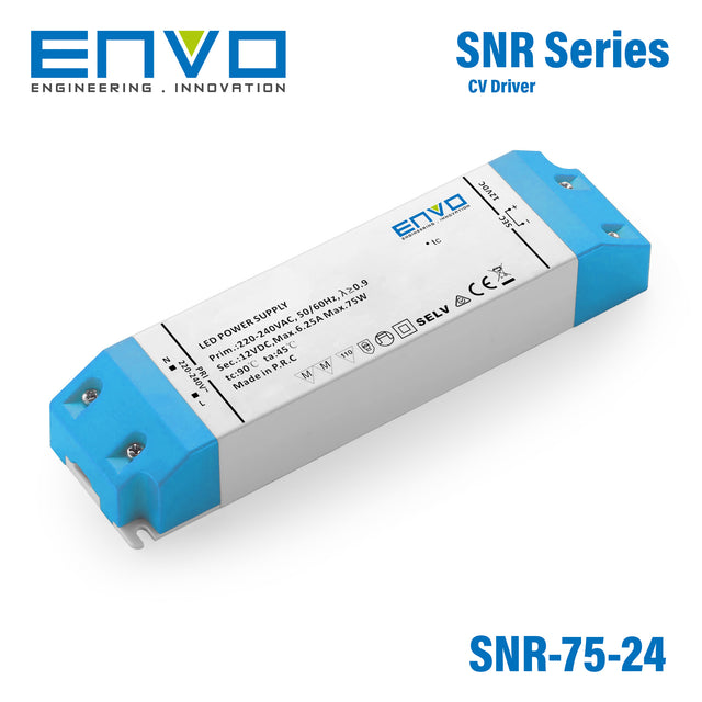 Envo EV-SNR-75-24 LED Driver 75W 24V 3.12A