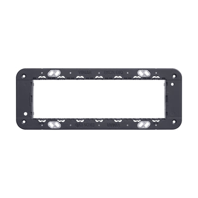 vimar VM-21617 Frame 7M with Screws Black