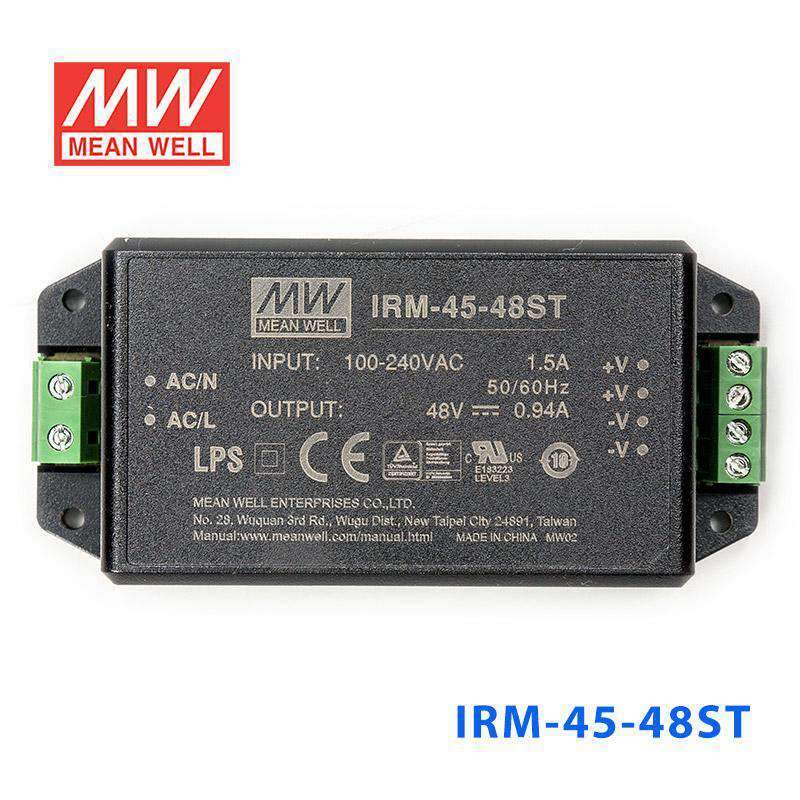 Mean Well IRM-45-48ST Switching Power Supply 45.12W 48V 0.94A - Encapsulated - PHOTO 2