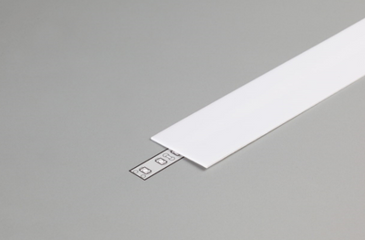 Archilight Vritos LED Extrusion Diffuser - 2 Metre - White - Slide