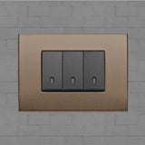 Vimar Arke Metal 3 Gang switch - Dark Bronze - 16A - PHOTO 13