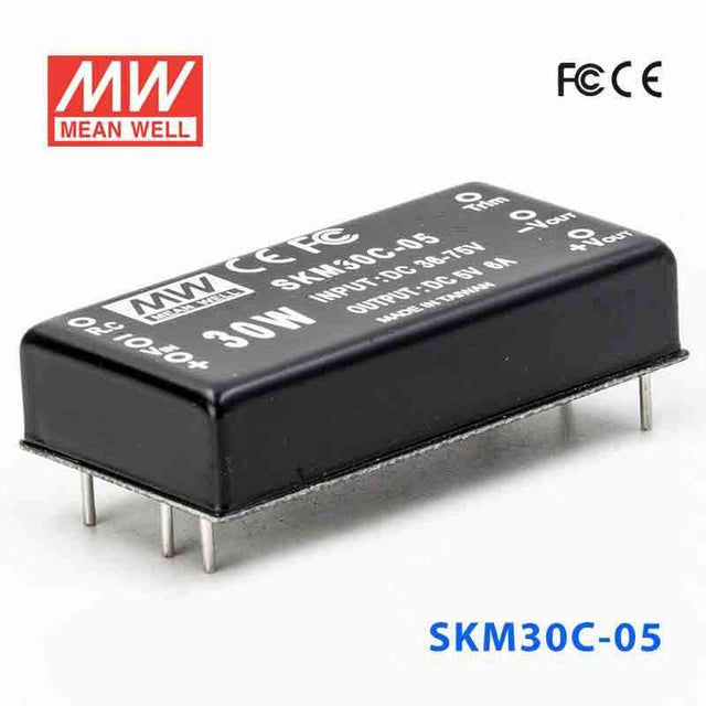 Mean Well SKM30C-05 DC-DC Converter - 30W - 36~75V in 5V out 6A