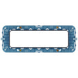 Vimar VM-19617 Frame 7M with Screws Blue