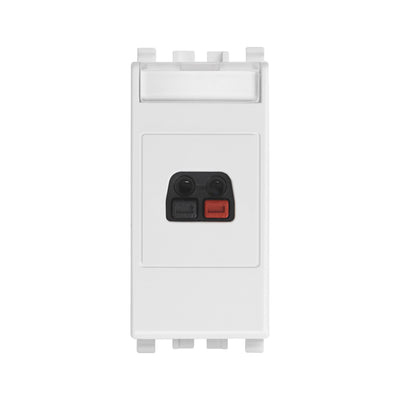 Eikon Speaker Connector White
