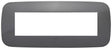 Vimar Arke Round Plate 7M Technopolymer Grey
