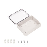 Boxco M-Series 130x180x60mm Plastic Enclosure, IP67, IK08, PC, Transparent Cover, Screw Type - PHOTO 3