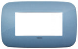 Vimar Arke Round Plate 4M Technopolymer Blue