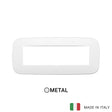 Vimar Arke Round Plate 7M Metal Matt Polar TL