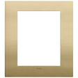 Vimar Arke Classic Plate 8M Metal Brushed Brass