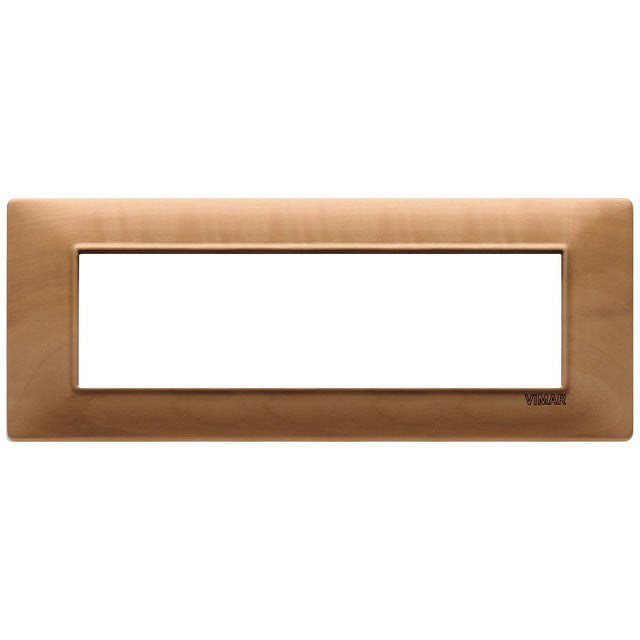 Vimar Plana Plate 7M Wood Pear-Tree