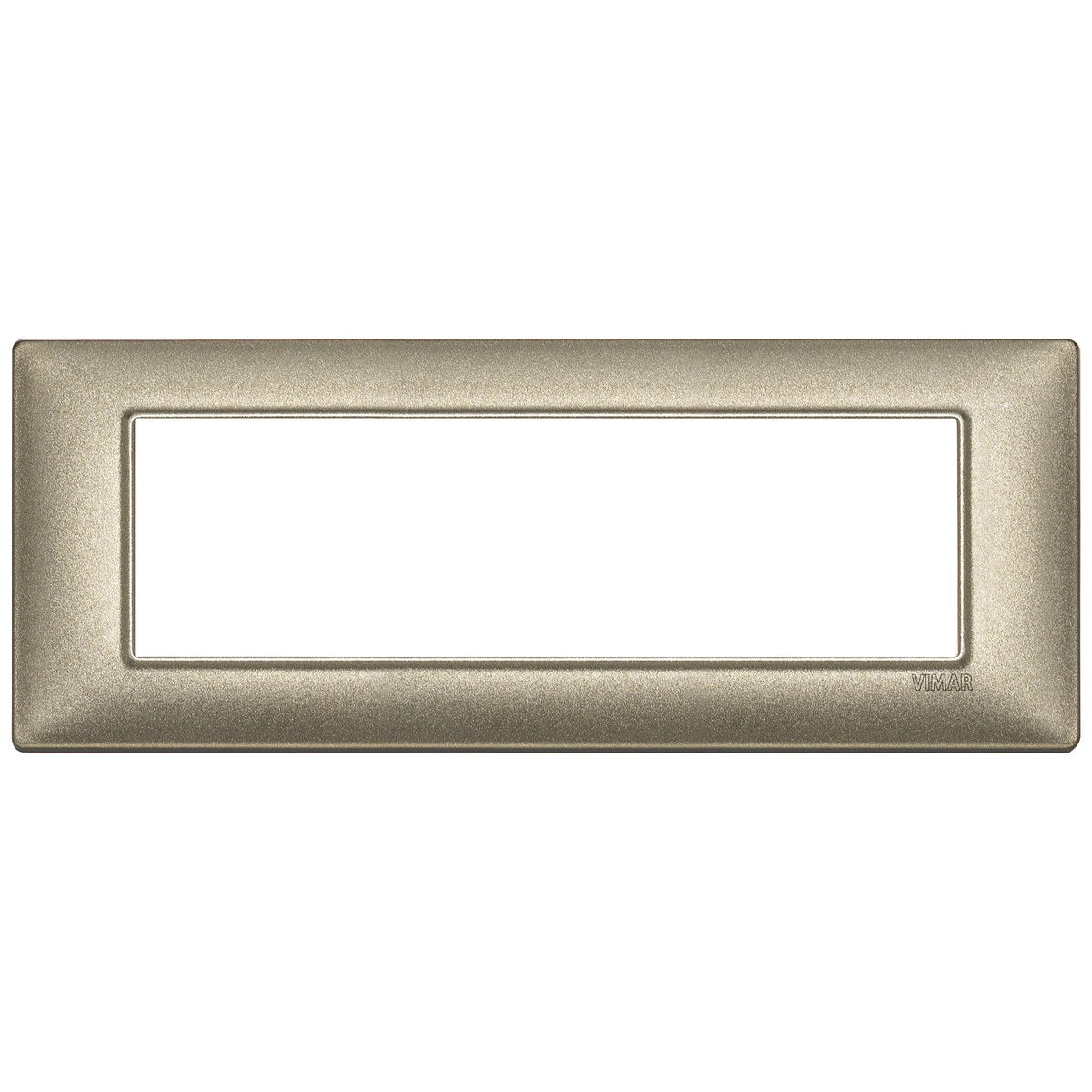 Vimar Plana Plate 7M Metallized Bronze