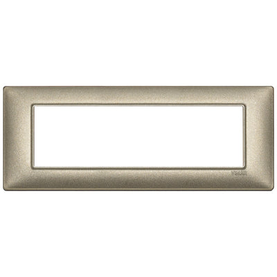 Vimar Plana Plate 7M Metallized Bronze
