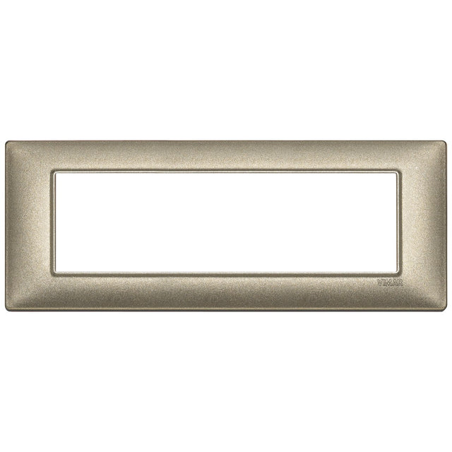 Vimar Plana Plate 7M Metallized Bronze