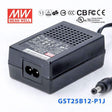 Mean Well GST25B12-P1J Power Supply 25W 12V 2.08A