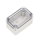 Boxco S-Series 80×130×85mm Plastic Enclosure, IP67, IK08, PC, Transparent Cover, Screw Type - PHOTO 2