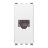 Eikon RJ11 Phone Jack 6/4 White