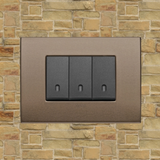 Vimar Arke Metal 3 Gang switch - Dark Bronze - 16A - PHOTO 9