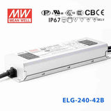 Mean Well ELG-240-42B Power Supply 240W 42V - Dimmable 5.71A