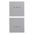 Vimar 2 Half Buttons 1M w/o Symbol Cust. Next