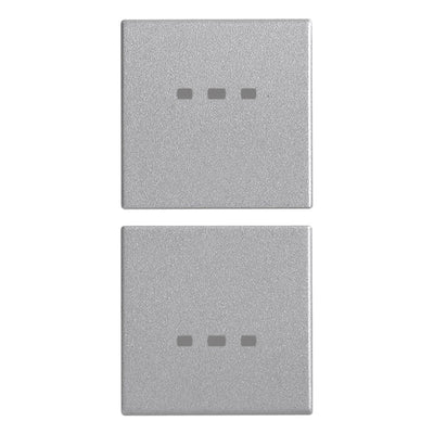 Vimar 2 Half Buttons 1M w/o Symbol Cust. Next