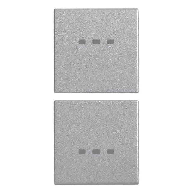 Vimar 2 Half Buttons 1M w/o Symbol Cust. Next
