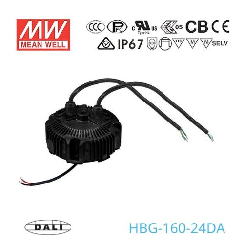 Mean Well HBG-160-24DA Power Supply 160W 24V - DALI